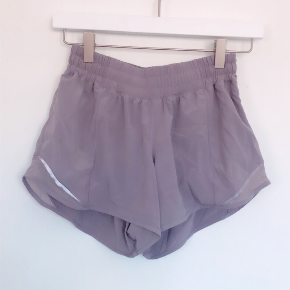Lululemon “Hotty Hot Short Long” in Light Purple